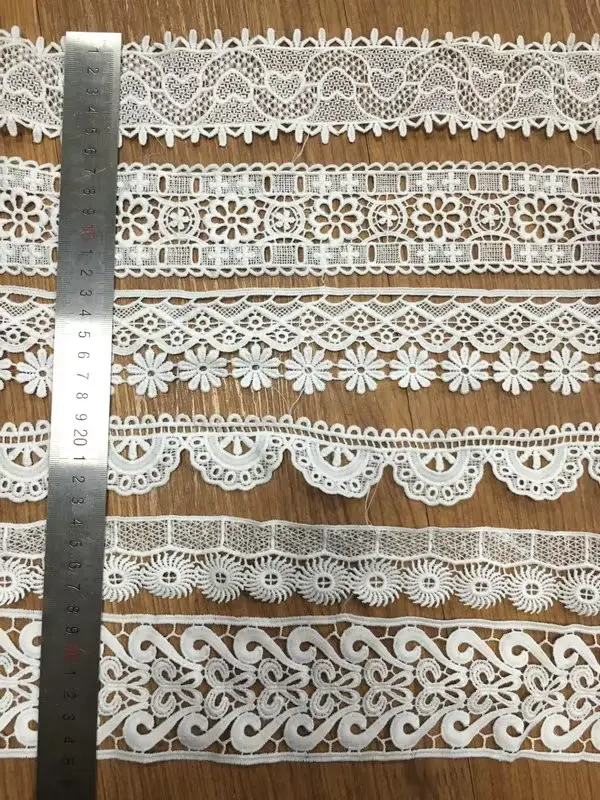 Customized White Milk Silk Embroidery Lace Vintage Chemical Lace For Wedding Dresses Shoes And Other Clothing Accessories Customized White Milk Silk Embroidery Lace Vintage Chemical Lace For Wedding Dresses Shoes And Other Clothing Accessories