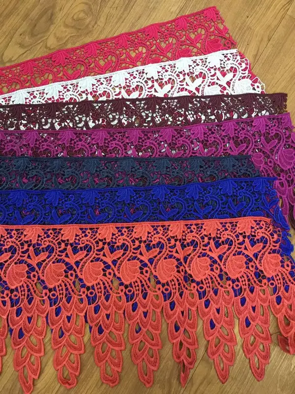 Customized White Milk Silk Embroidery Lace Vintage Chemical Lace For Wedding Dresses Shoes And Other Clothing Accessories Customized White Milk Silk Embroidery Lace Vintage Chemical Lace For Wedding Dresses Shoes And Other Clothing Accessories