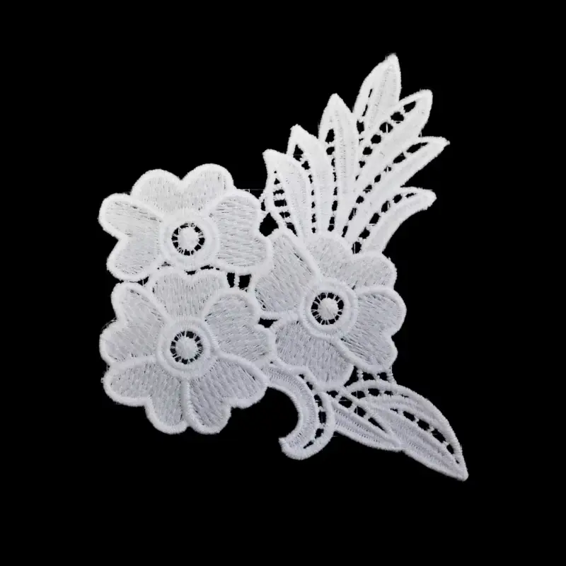 Customized White Milk Silk Embroidery Lace Vintage Chemical Lace For Wedding Dresses Shoes And Other Clothing Accessories Customized White Milk Silk Embroidery Lace Vintage Chemical Lace For Wedding Dresses Shoes And Other Clothing Accessories