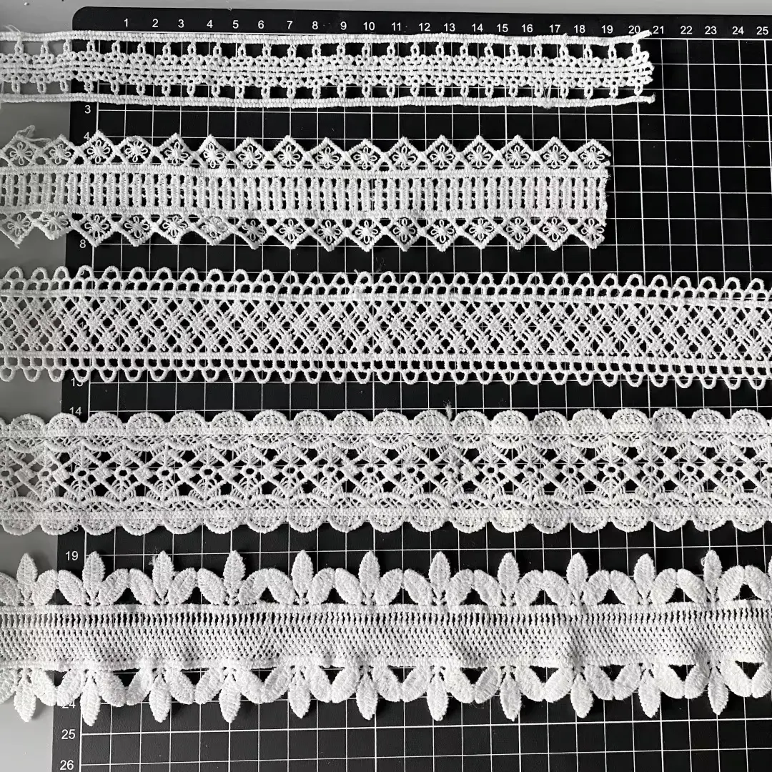 Customized White Milk Silk Embroidery Lace Vintage Chemical Lace For Wedding Dresses Shoes And Other Clothing Accessories Customized White Milk Silk Embroidery Lace Vintage Chemical Lace For Wedding Dresses Shoes And Other Clothing Accessories