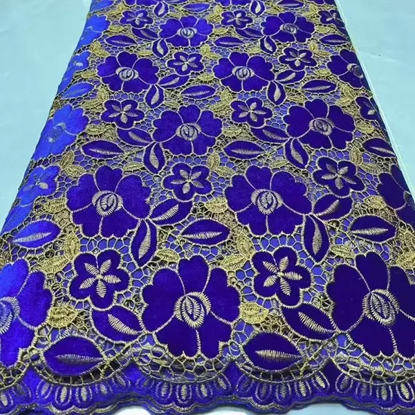 Lása Guipure Velvet Só Mórdhíola Meán-Oirthear Lása Velvet Fabraic Lása Velvet Ardchaighdeáin